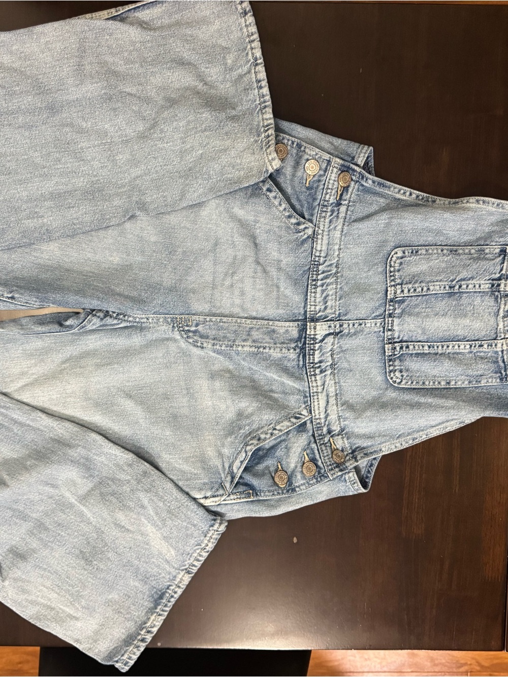 GAP Denim Light Blue Overalls